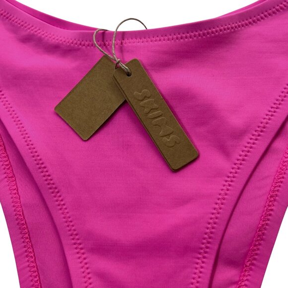 SKIMS Swim Micro‎ Tanga Bikini Bottom Taffy 3X - Picture 4 of 12